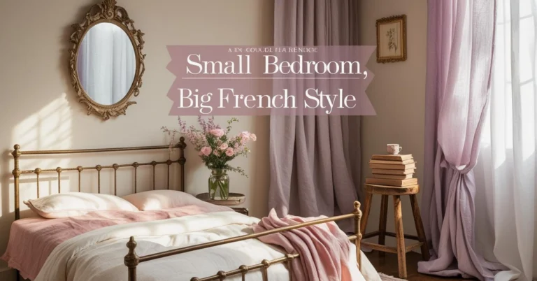 French-Girl Inspired Bedroom
