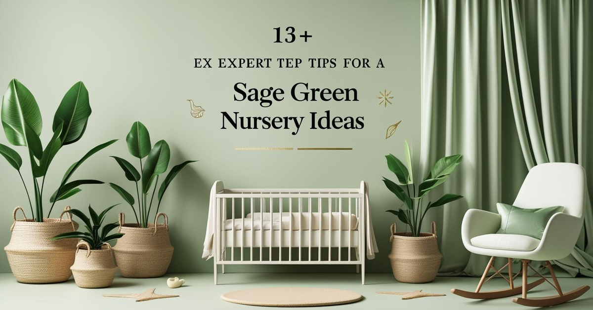 Dreamy Sage Green Nursery