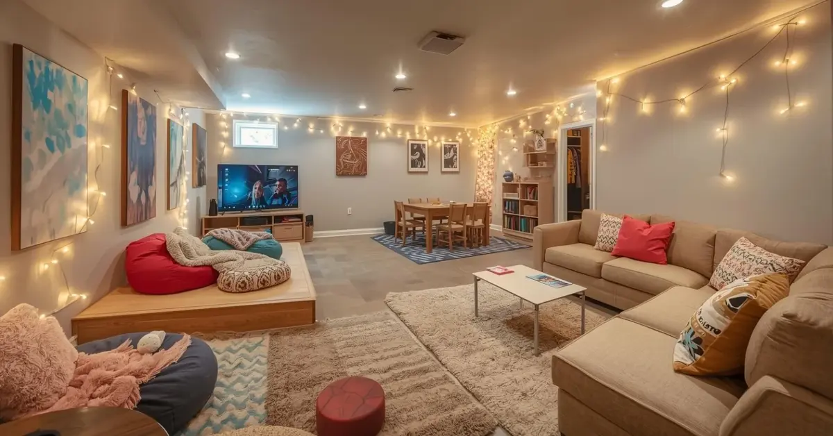 10 Basement Kids Hangout Room Ideas