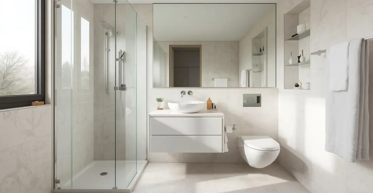 Modern Tiny Full Bathroom Ideas