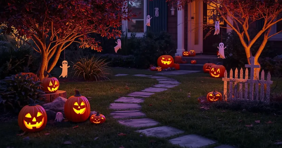 Outdoor Front Yard Halloween Ideas DIY