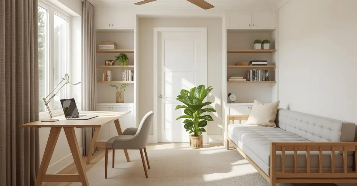 Small Office with Daybed