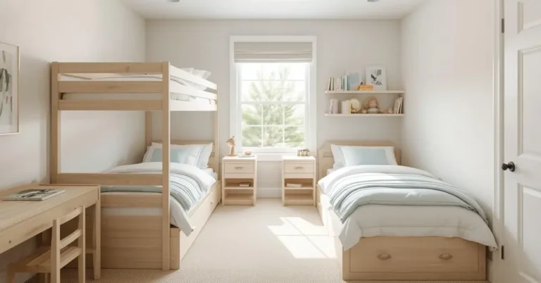 Small Shared Kids Bedroom Ideas