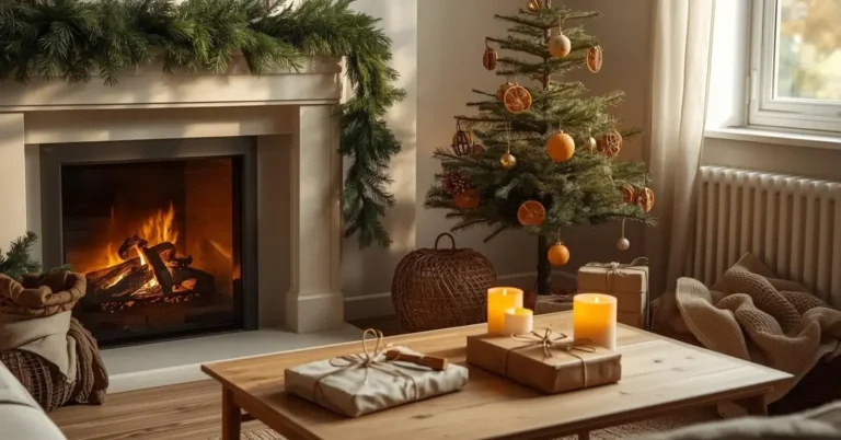 natural christmas decor