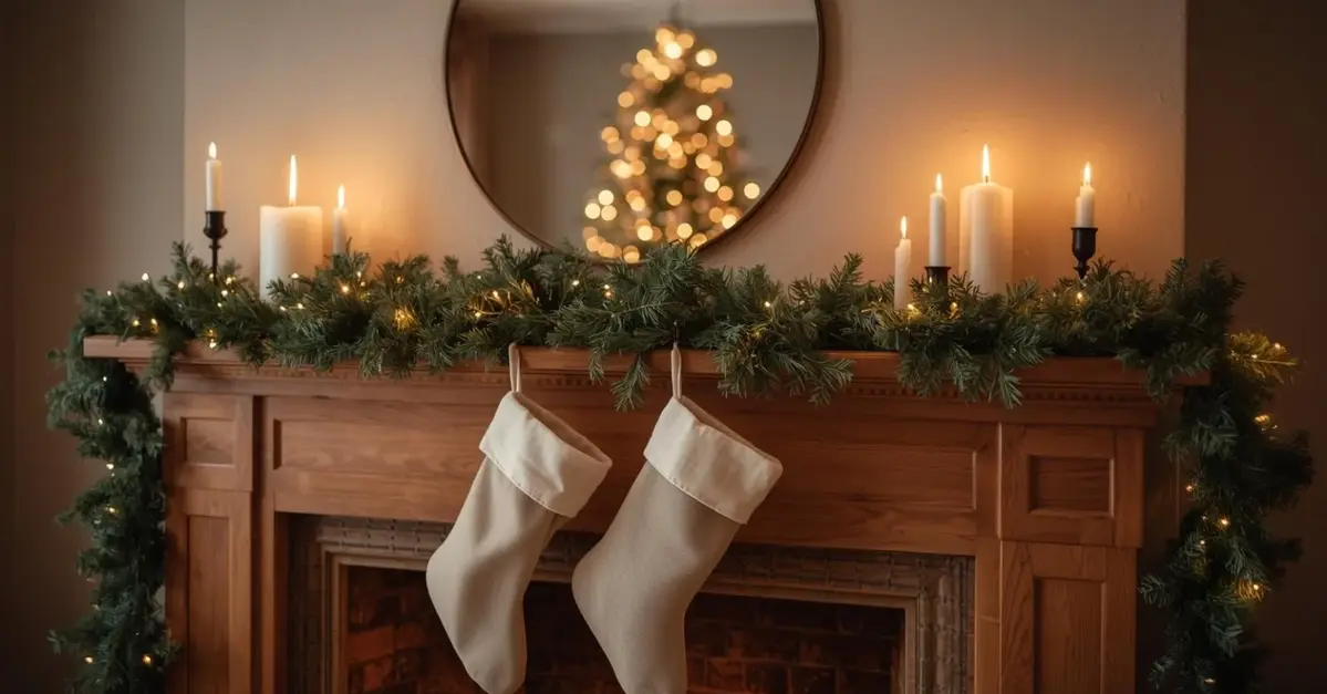 christmas mantel ideas
