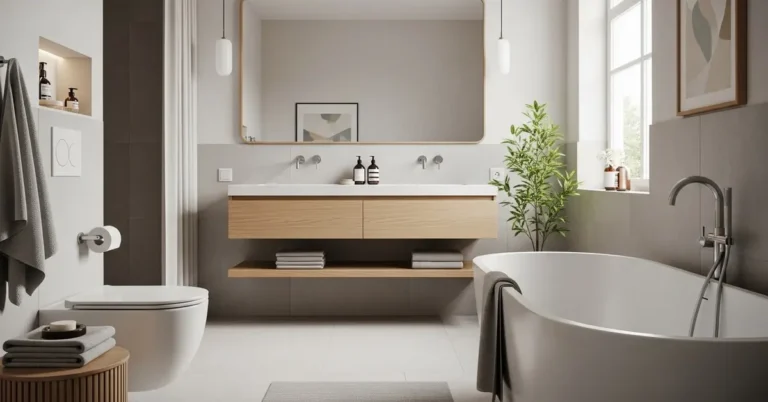 japandi bathroom design
