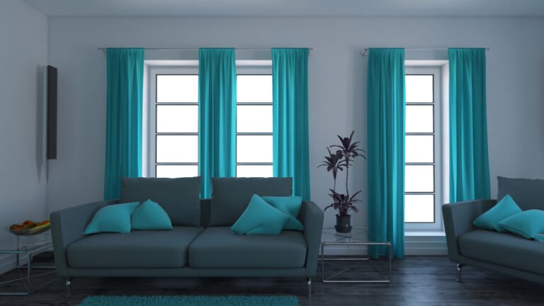 living room window curtain ideas