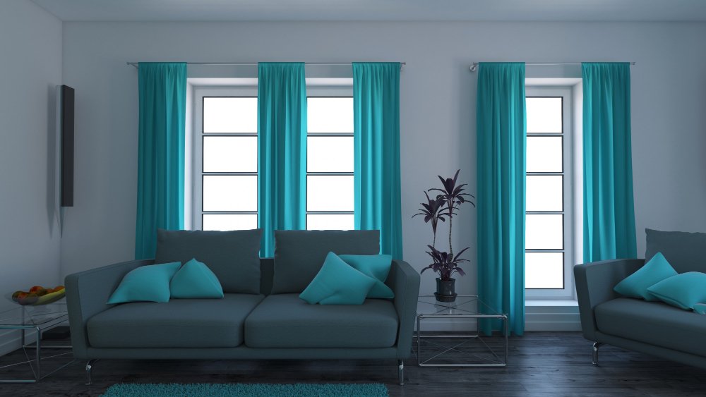 living room window curtain ideas